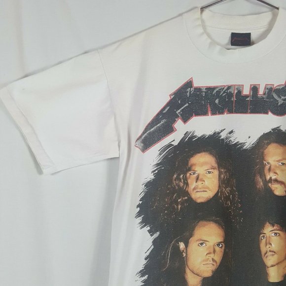 Vtg 90s Metallica Where Ever I May Roam T-Shirt XL - Picture 9 of 12